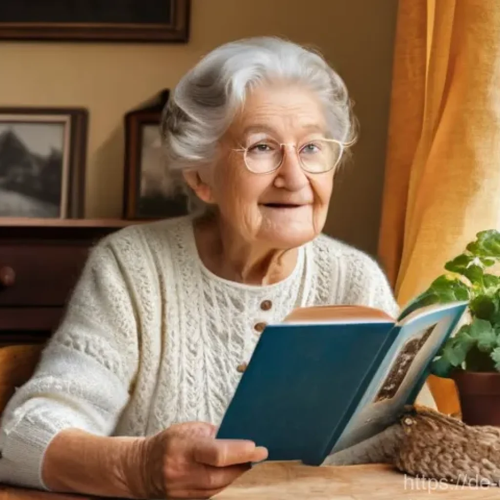 가족사 기록 사례 - **Image Prompt 1: The Family's Treasure Chest - Grandparents and Old Photos**
    "A cozy and warmly...