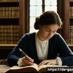 조선시대 족보 - **Prompt: European Ancestry Research in a Historic Archive**
    "A candid, cinematic shot of a youn...